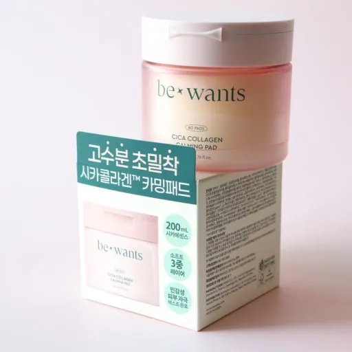 bewants cica collagen calming pad 10ea