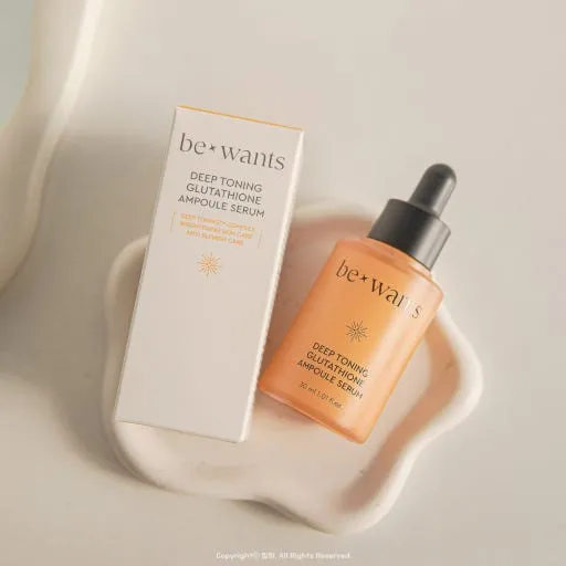 bewants Deep Toning glutathione ampoule serum