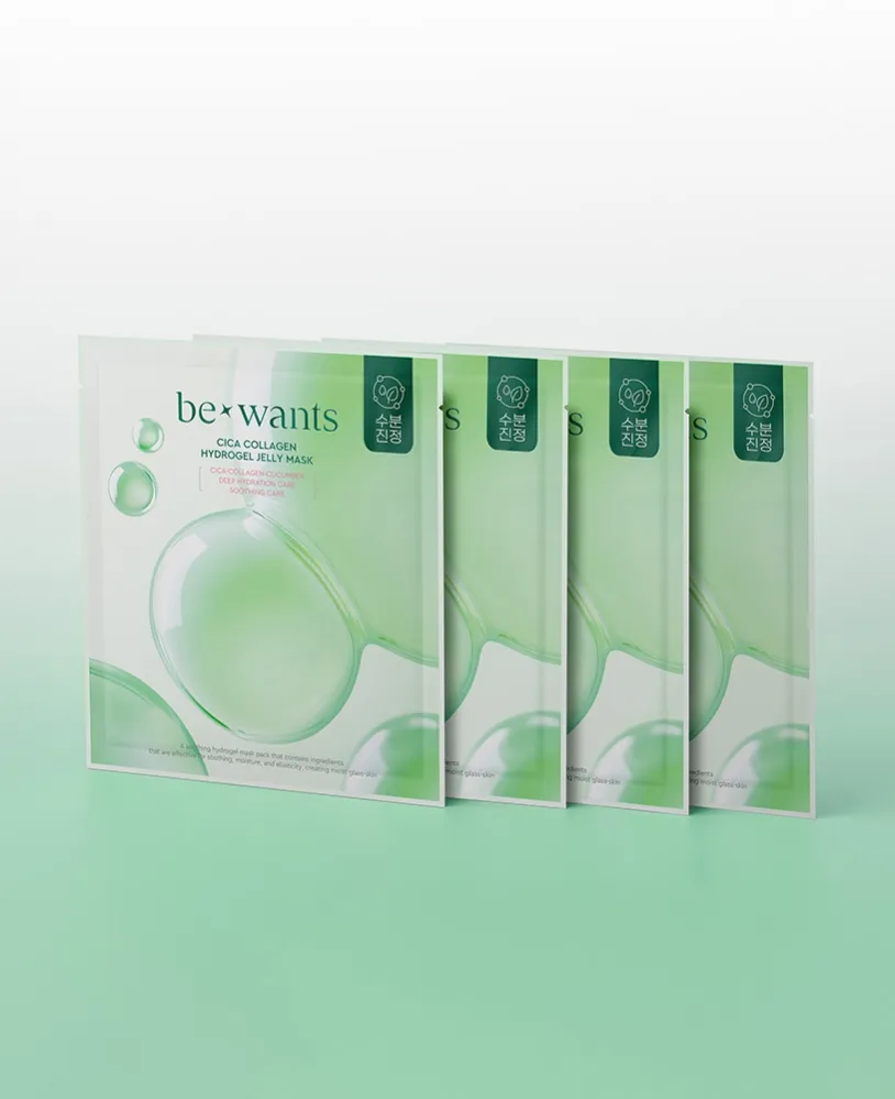 bewants Cica Collagen hydrgel jelly mask 4ea/box