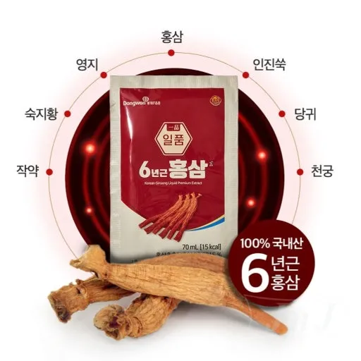 6-year-old Red Ginseng 70ml × 30 pouches