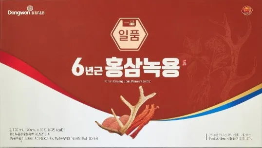 6-year-old Red Ginseng & Deer Antler 70ml × 30 pouches