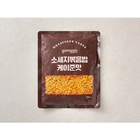 Gomgom Cajun Sausage Fried Rice (Frozen), 230g, Pack of 4