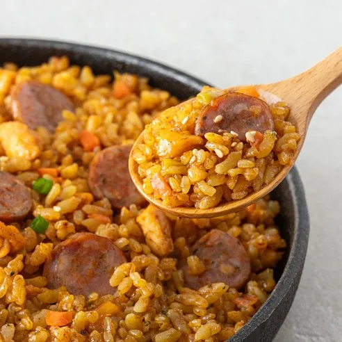 Gomgom Cajun Sausage Fried Rice (Frozen), 230g, Pack of 4