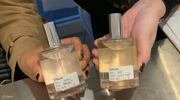 Busan CHILLAX Scent Studio Perfume Making Experience Class