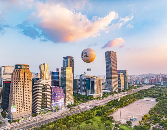 SEOULDAL Boarding Pass | Hot Air Balloon Experience