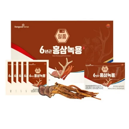 6-year-old Red Ginseng & Deer Antler 70ml × 30 pouches