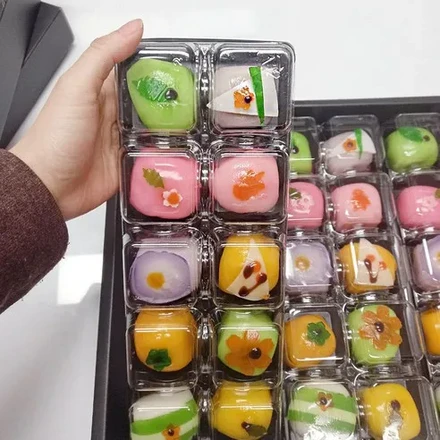Premium Handmade Traditional Korean Wagashi Gift Set – 15 or 30 Pieces, Perfect for Engagement Ceremonies, Parents, or Elderly Gifts