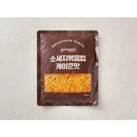 Gomgom Cajun Sausage Fried Rice (Frozen), 230g, Pack of 4