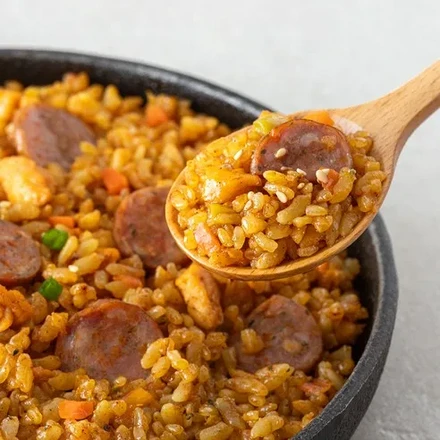 Gomgom Cajun Sausage Fried Rice (Frozen), 230g, Pack of 4