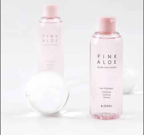 BJEWEL Pink Aloe Glow PHA Toner 200ml <New Version>