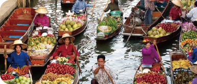 Damnoen Saduak Floating Market Tour