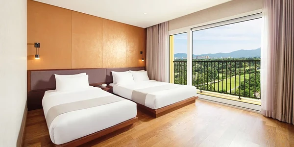 Deluxe (Twin Bed, Hotel Type)